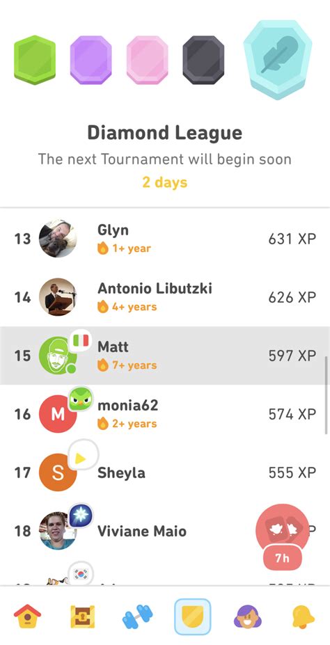 what is duolingo tournament|when does duolingo league end.